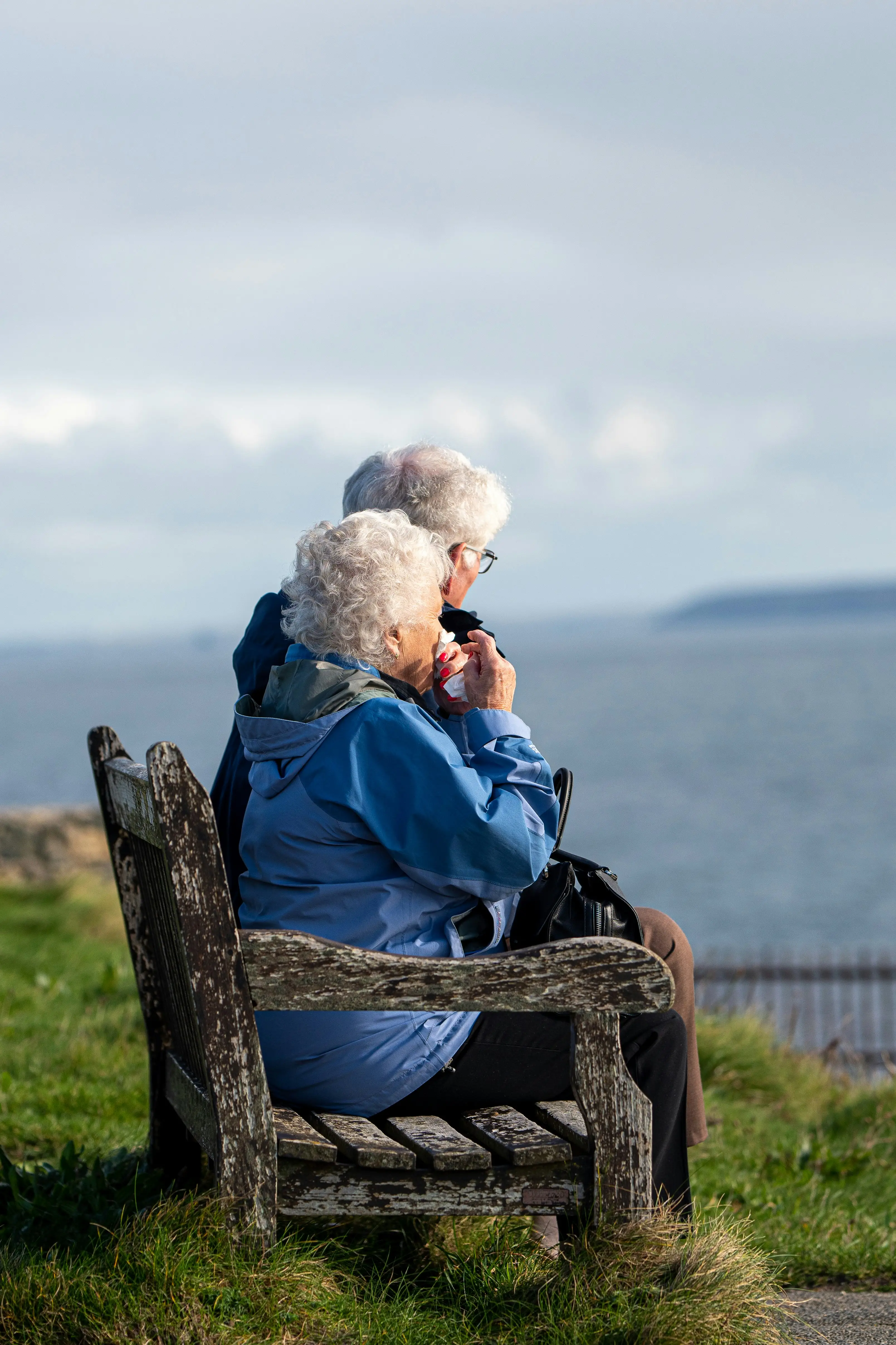 Happy couple at retirement celebration